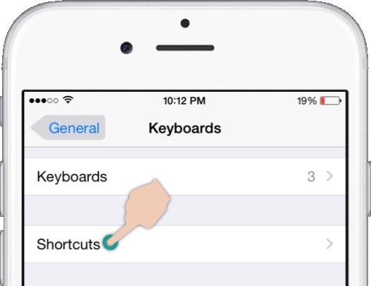 Access Keyboard Shortcuts in iOS