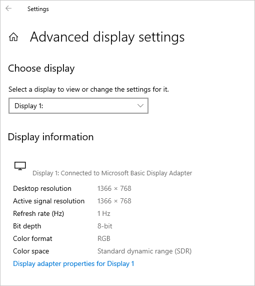 Adapter Properties