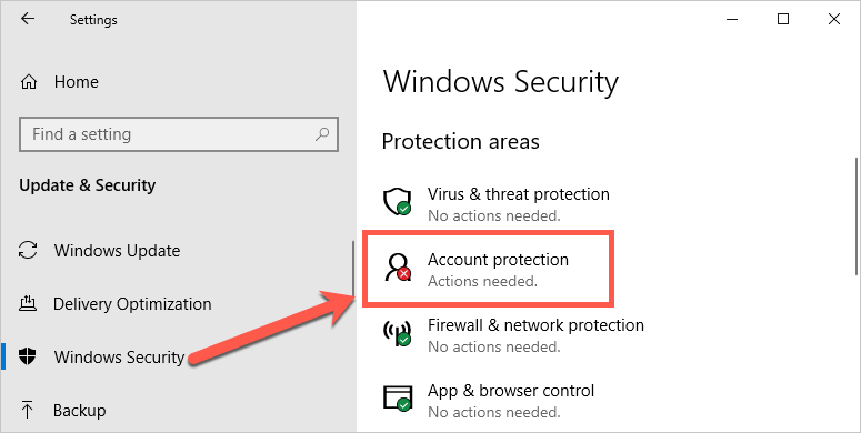 Check Windows Security