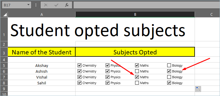 Checking Multiple Checkboxes