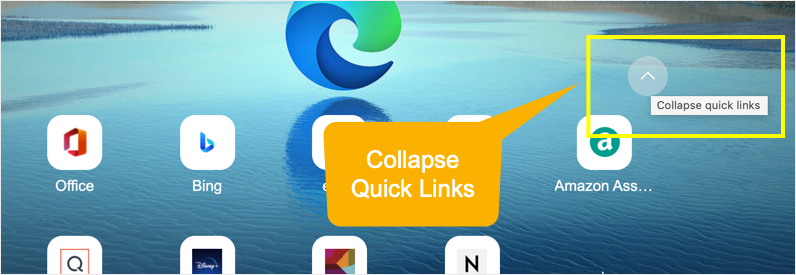 Collapse Quick Links