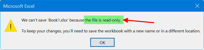 File Read Only