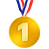 Gold Medal Emoji Apple