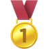Gold Medal Emoji Facebook