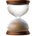 Hourglass Apple Emoji