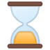 Hourglass Google Emoji