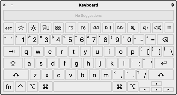 Keyboard Viewer or Accessibility Keyboard in Mac