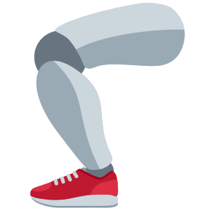 Mechanical Leg Emoji