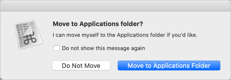 Move App to Applications Folder