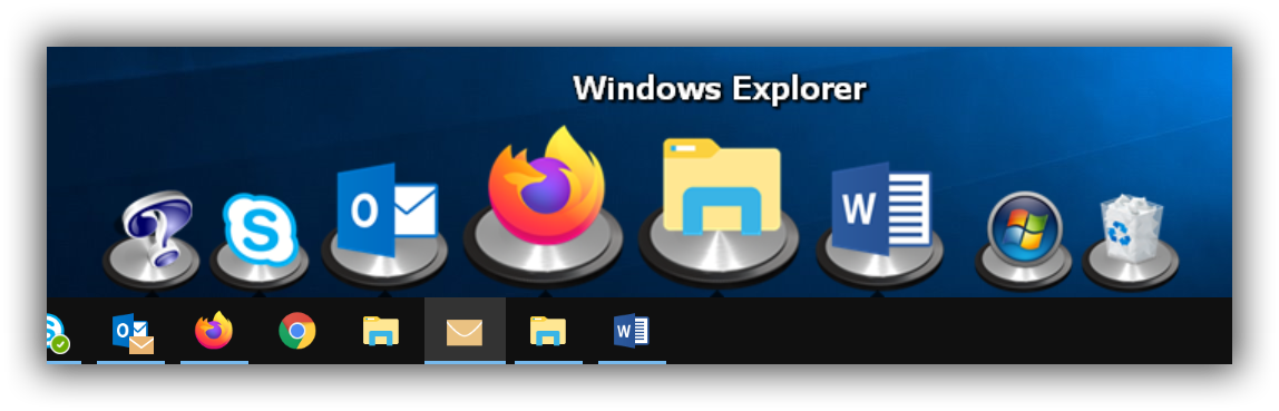 ObjectDock in Windows 10 Laptop