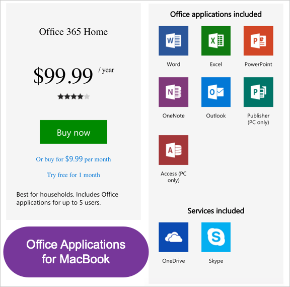 Office Applications for Mac