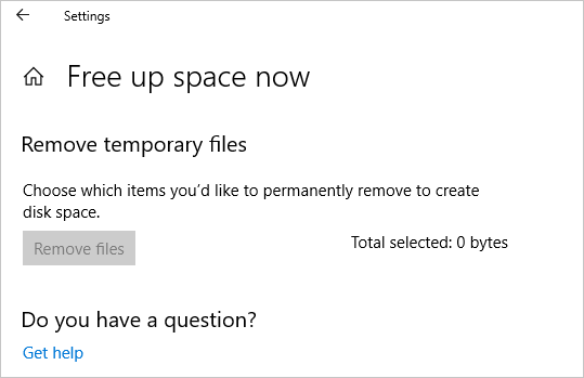 Remove Files
