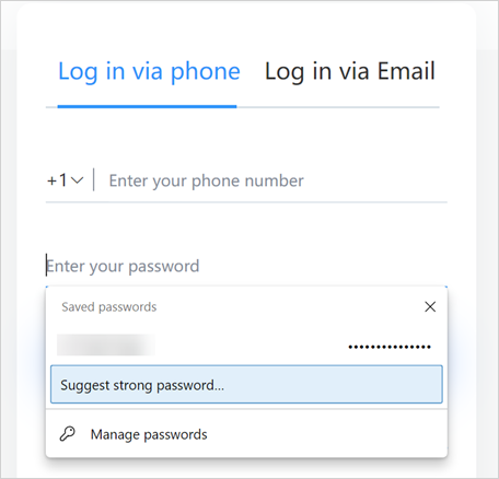 Retrieve or Generate Password