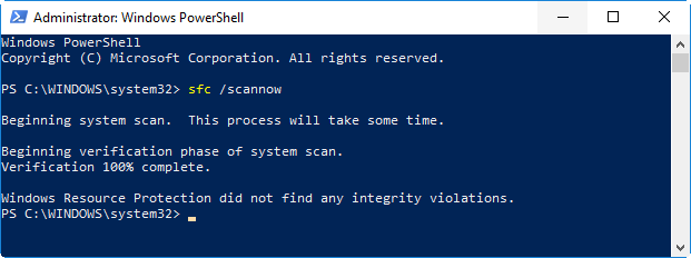Scanning You Computer for Errors