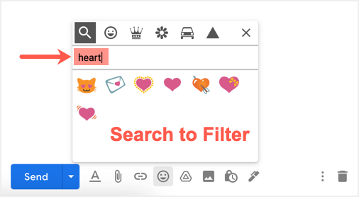 Search Favorite Emoji