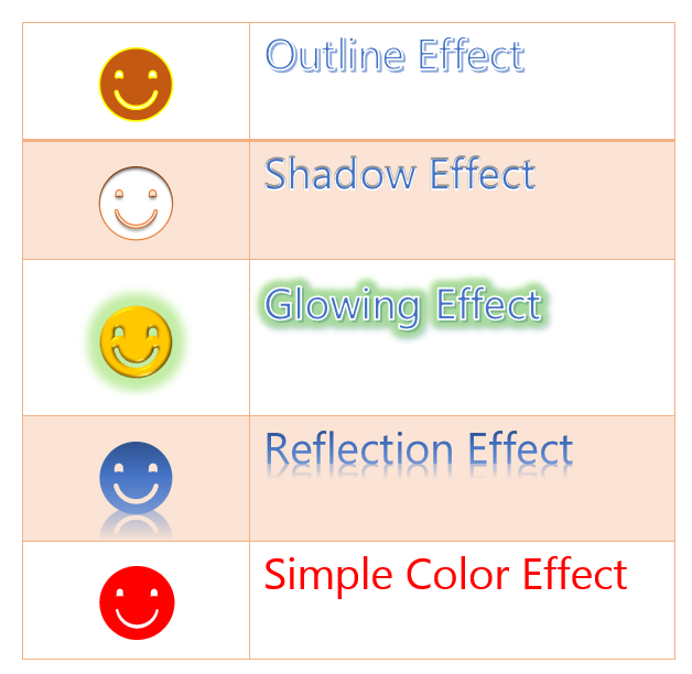 Styling Black Smiling Face Emoticon