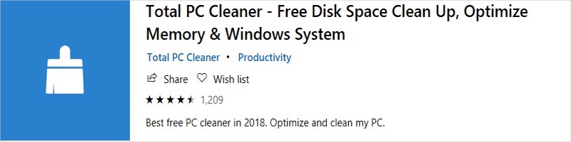 Total PC Cleaner App