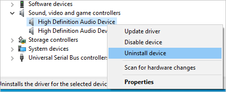 Uninstall Driver