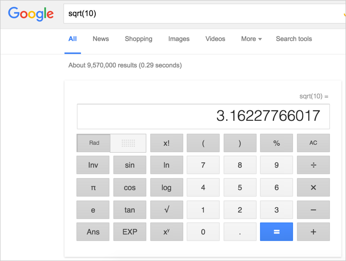 Using Mathematical Expressions in Google Search