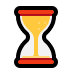 Windows Hourglass with Flowing Sand Emoji
