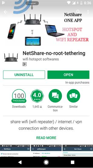 Installing and Configuring NetShare