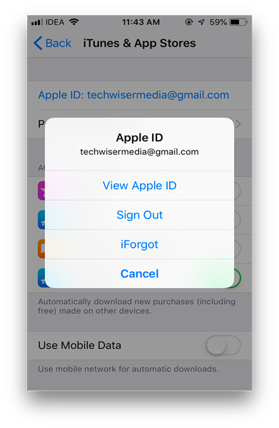 how to change app store country- view apple id