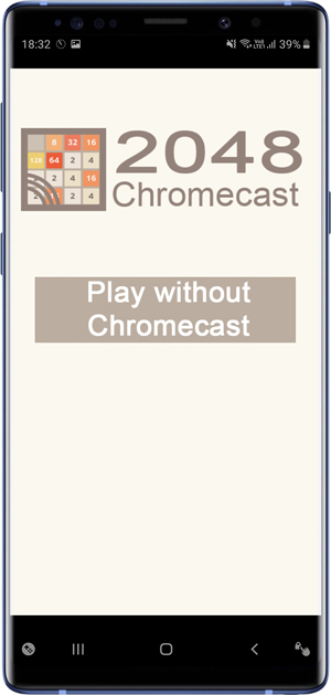 2048 alternative- chromecast