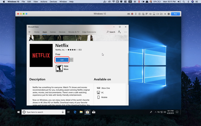 download Netflix on a mac- get netflix on windows
