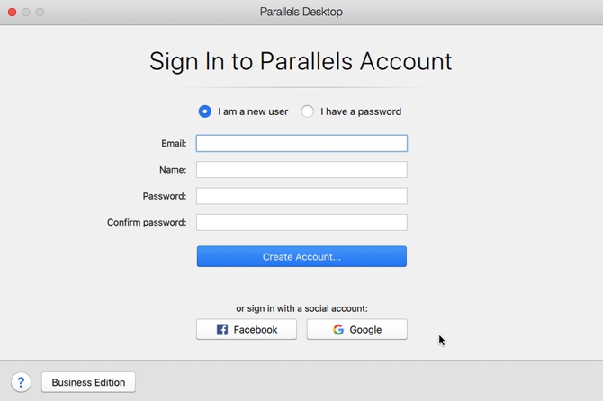 download Netflix on a mac- sign in to parallels