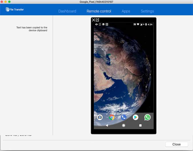 Teamviewer on Android 