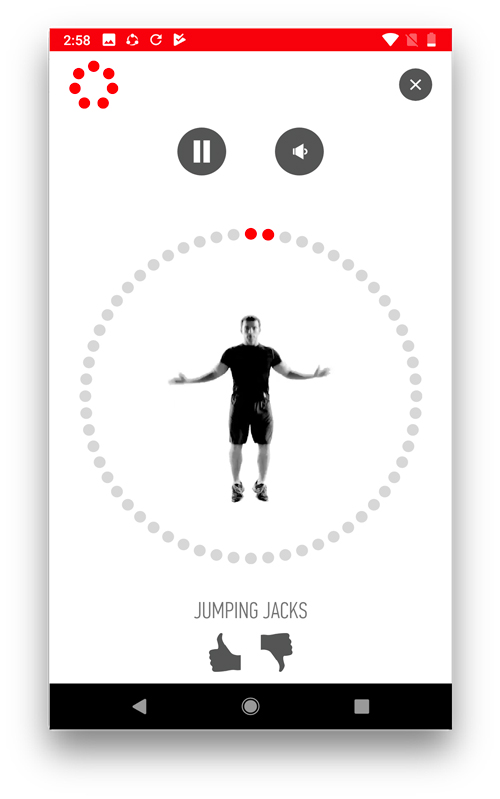 workout apps for android and ios- 7 minute workout