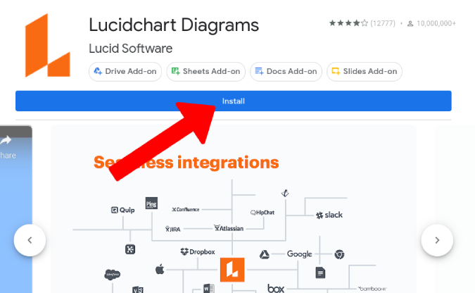 Installing Lucid Chart Diagrams