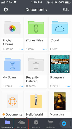 Transfer Photos from PC to iPhone without iTunes- documents app