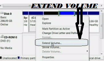 extend volume