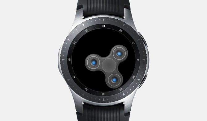 Best Galaxy Watch Games- Fidget Spinner