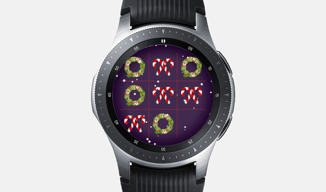 Best Galaxy Watch Games- Tic Tac Toe