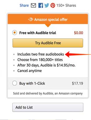 2 Free Audiobooks From Audible