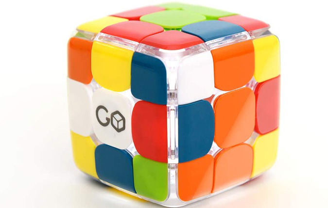 A picture of Go Cube on the table