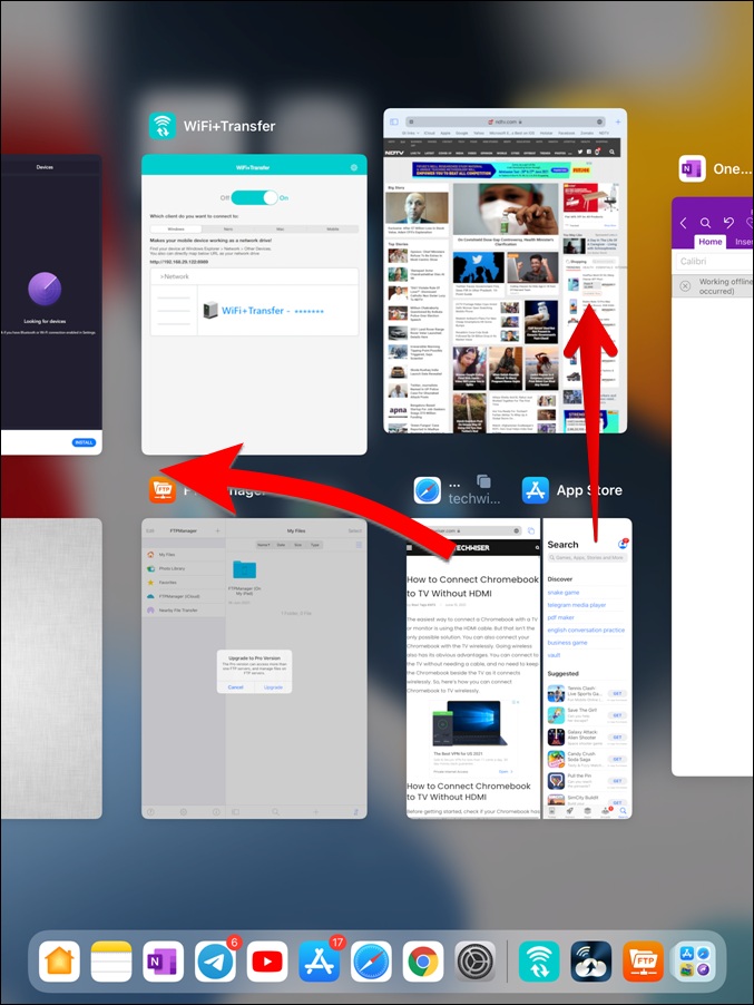 Remove Apps from App Switcher iPad