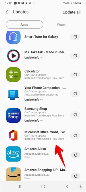 Play Store vs Galaxy Store Auto Update
