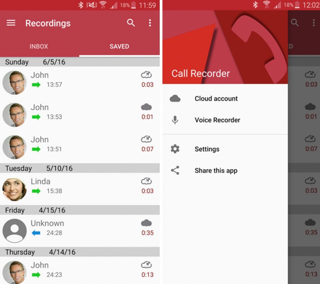 Record Phone call using Android App 