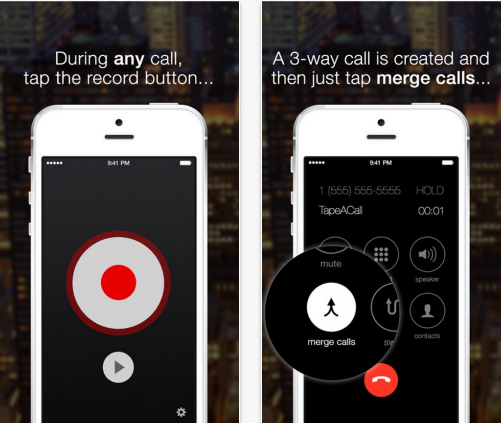 Record Phone call using iPhone App