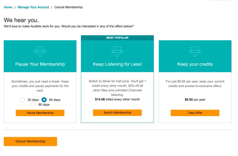 Use Secret Silver Subscription Plan to Save Money on Audible