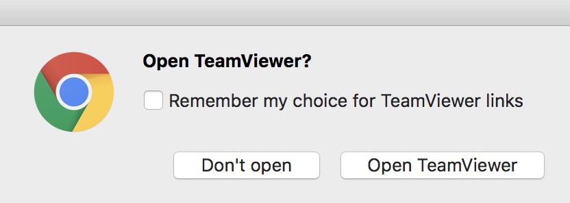 launch the TeamViewer