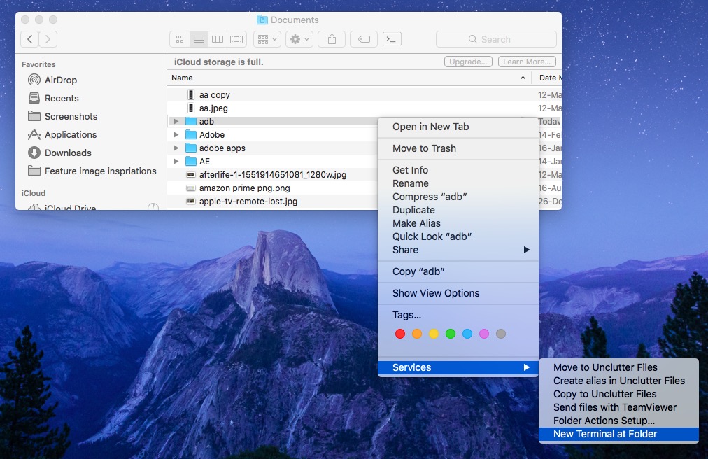 Quickly Navigate to a Folder in Terminal on Mac