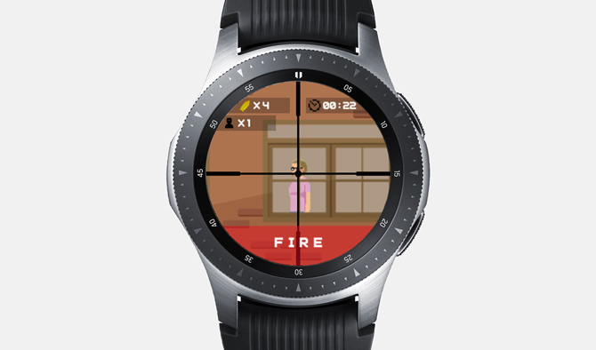 Best Galaxy Watch Games- Snipe n Watch