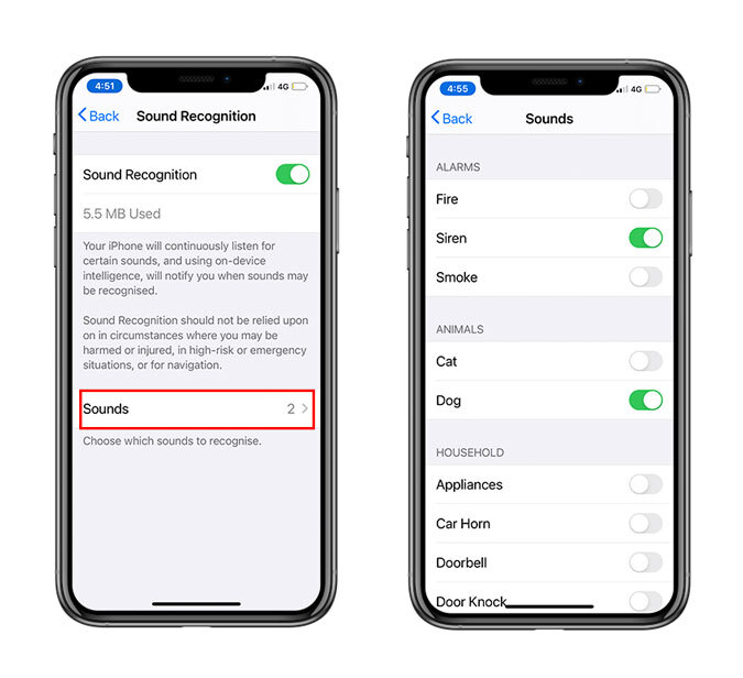 Sound Recognition on iOS 14