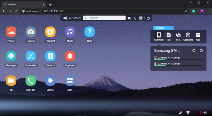airdroid-local-web--app