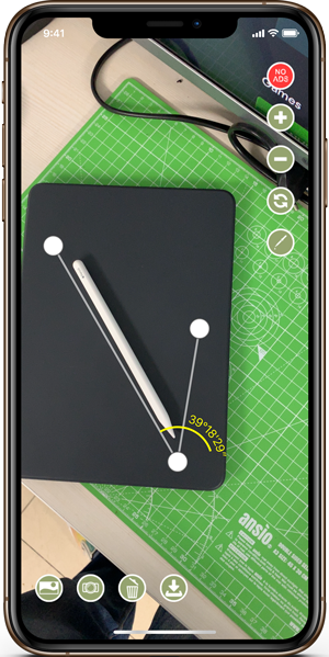 measurement apps- Angle Meter 360