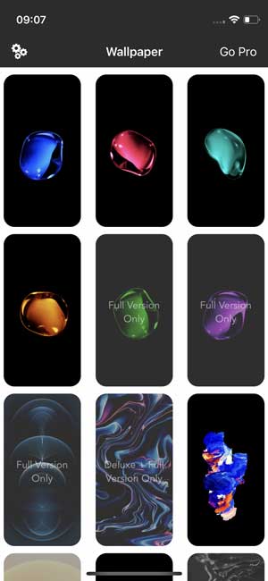 black live wallpapers for iphone